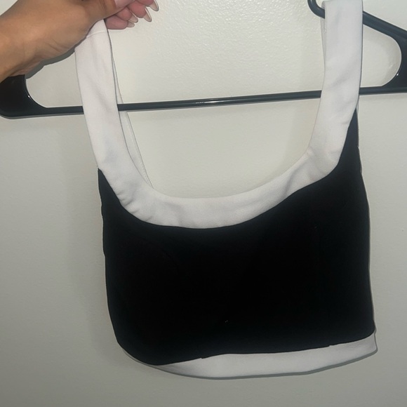 Black and white skirt top set - Picture 3 of 13